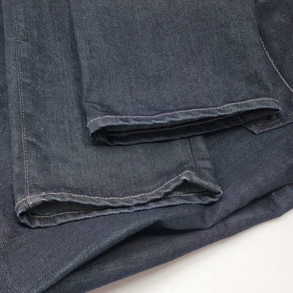 Paige Hidden Hills Straight Dark Wash Denim Blue Jeans Sz 26 - Picture 12 of 16